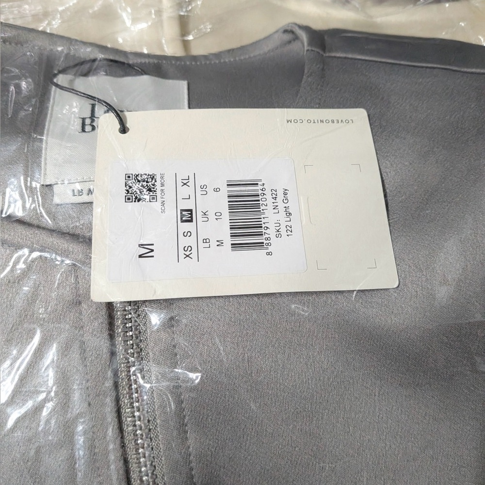 Love Bonito Rhoda Elastic Satin Jacket - Picture 8 of 9